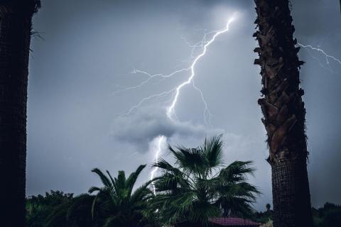 Gewitter auf Mallorca