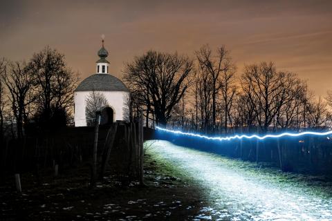 Der Weg zur Kapelle