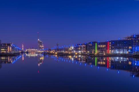 Bremerhaven Blaue Stunde