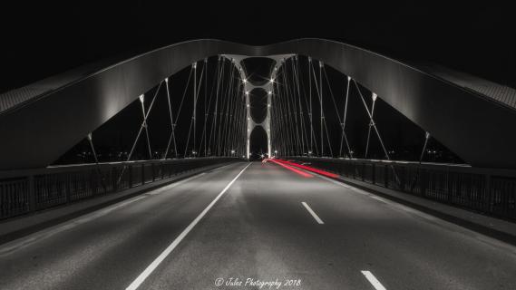 Osthafenbrücke Frankfurt 