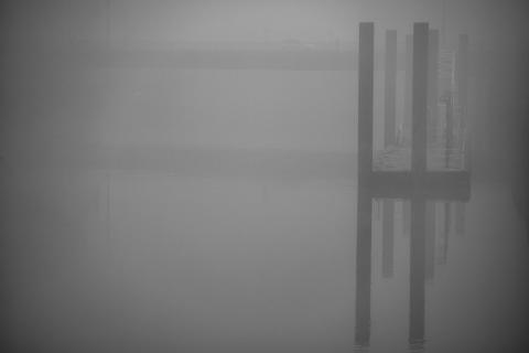 Hamburg im Nebel