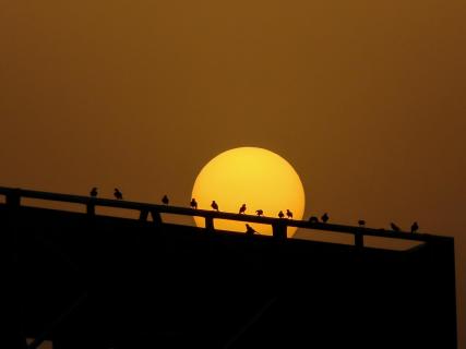 Sonnenuntergang in Erbil