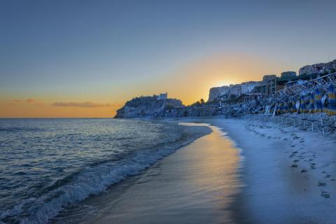 Sonnenaufgang in Tropea