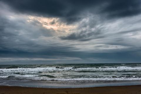 Sturmwolken über der Adria