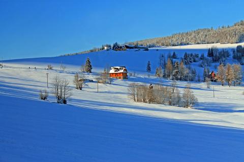 Winterlandschaft in der Hohen Tatra