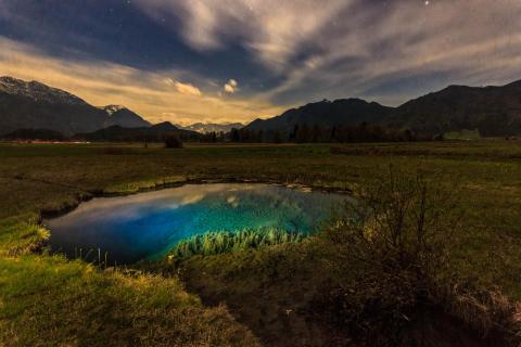 See am Fuße von Garmisch