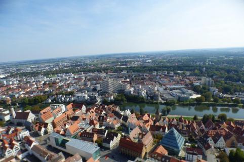 Hoch hinaus: Stadt von oben