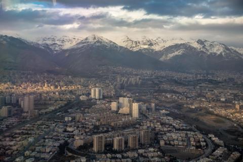 Teheran von oben