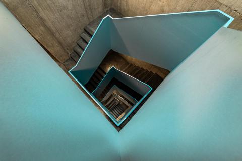 Turquoise Stairs