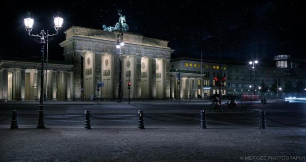 Brandenburgertor bei Nacht