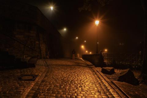 Abends in Luxemburg