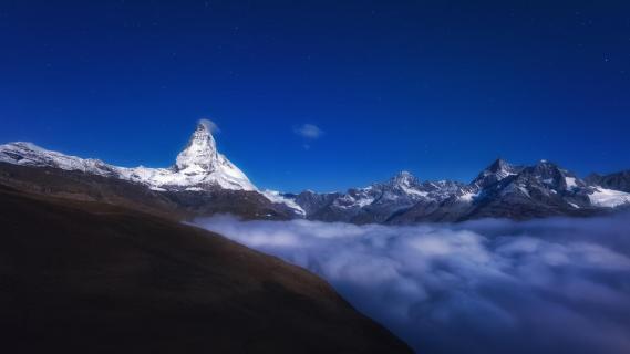 Nebel am Matterhorn 