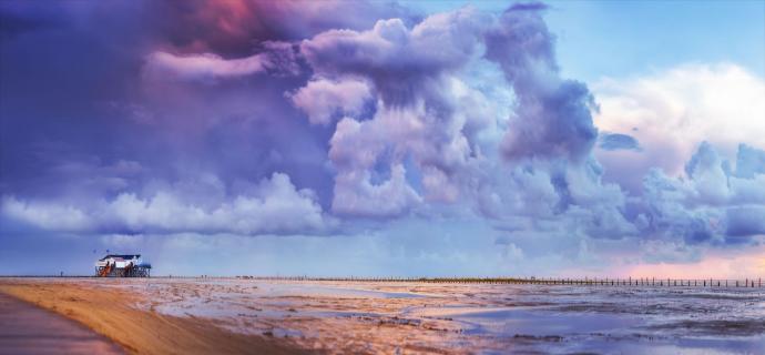 Gewitter in St. Peter Ording 