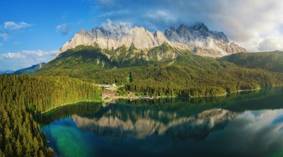 Goldene Stunde am Eibsee 