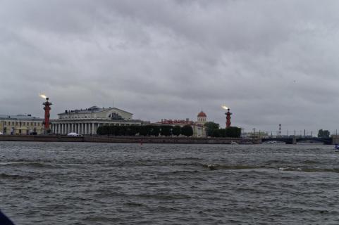 St. Petersburg im Regen