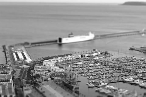 Alicante Hafen Mini