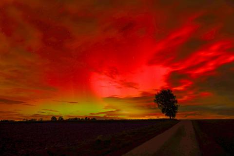 brennender Himmel