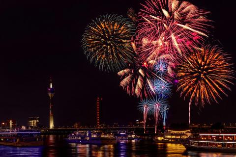 Feuerwerk Japantag