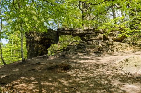 Felsgebilde kleines Prebischtor