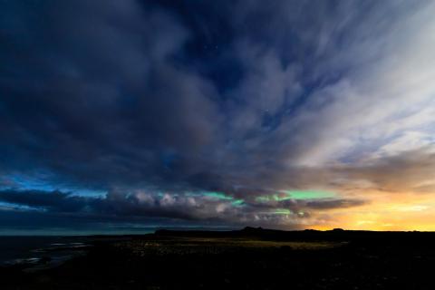 Wind und Wolken