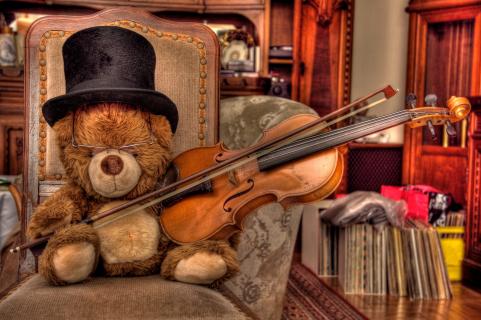 Der Geiger und seine Stradivari