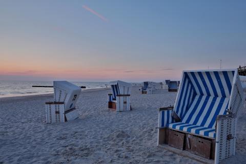 Sonnenuntergang, Sylt