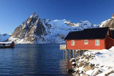 Lofoten, Mt Olstinden