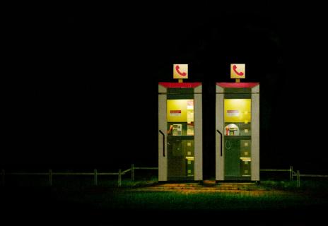 Einzelzellen mit Telefon