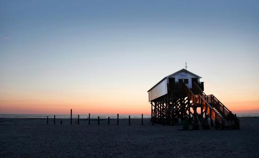 Blaue Stunde St Peter Ording