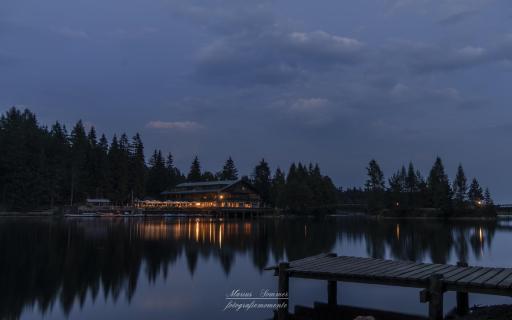 Spiegelungen am Fichtelsee