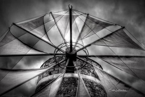 Windmill on Crete