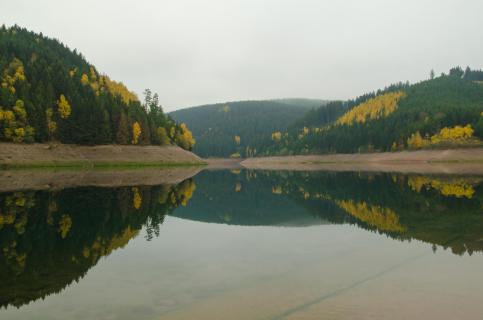 herbstliche Spiegelung