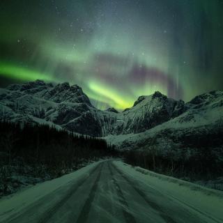 Lofoten Aurora borealis