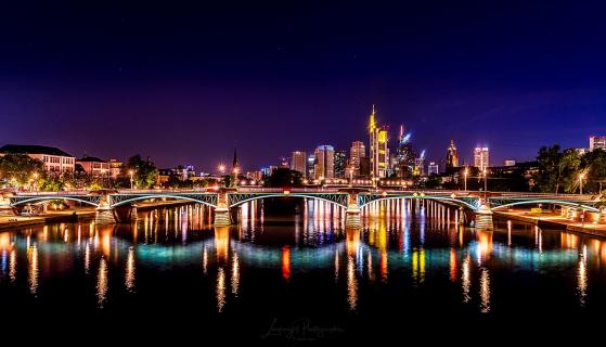 skyline by night