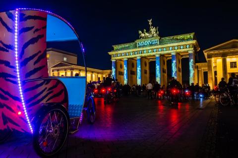 Brandenburger Tor beim Festival of Lights