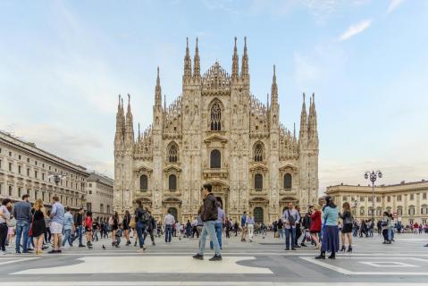 Duomo di Milano vor Corona-Zeiten