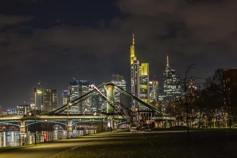 skyline by night