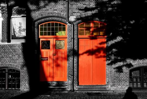 Häuserfassade Brugge / Belgien