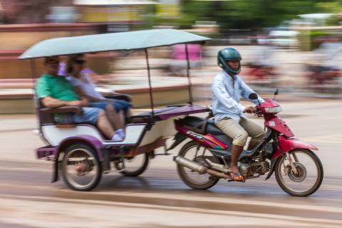 Taxi in Siem Reap