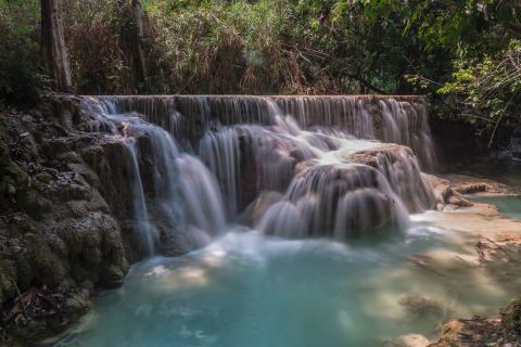 Kuang Sri Wasserfall