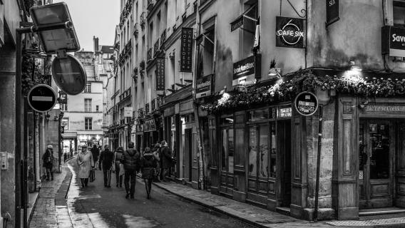 Straße in Paris