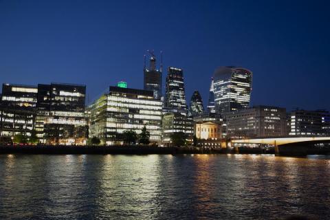 Blaue Stunde London