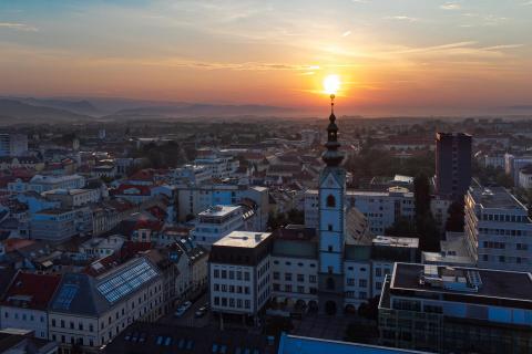 Klagenfurt von oben