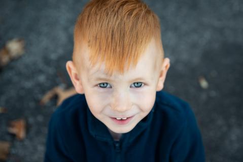 Redhead boy