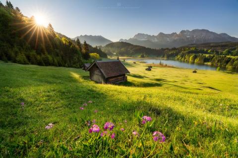 Morgens am Geroldsee