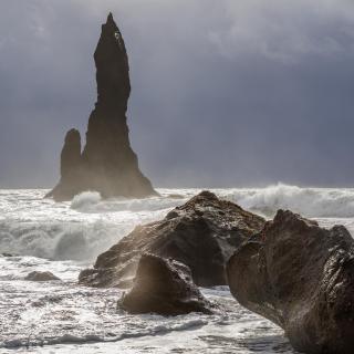 Island Reynisfjara Beach - Black Sand Beach