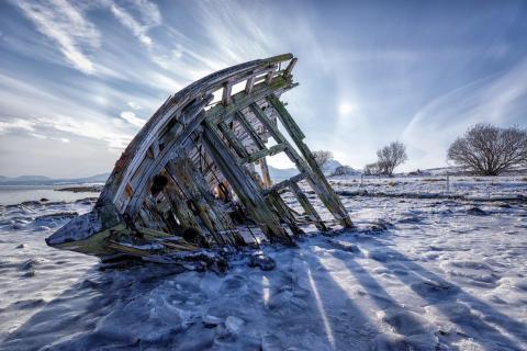 Wrack bei Tisnes