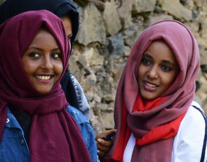 Mädchen in Gondar