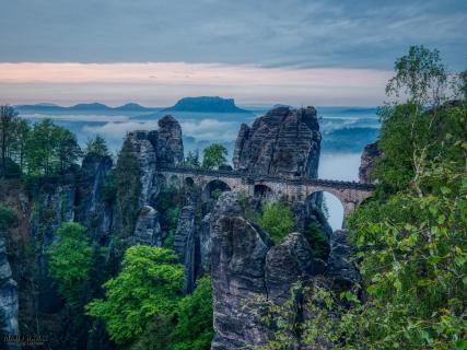 Morgenstimmung auf der Bastei