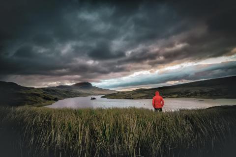 Morgenstimmung am Loch Fada